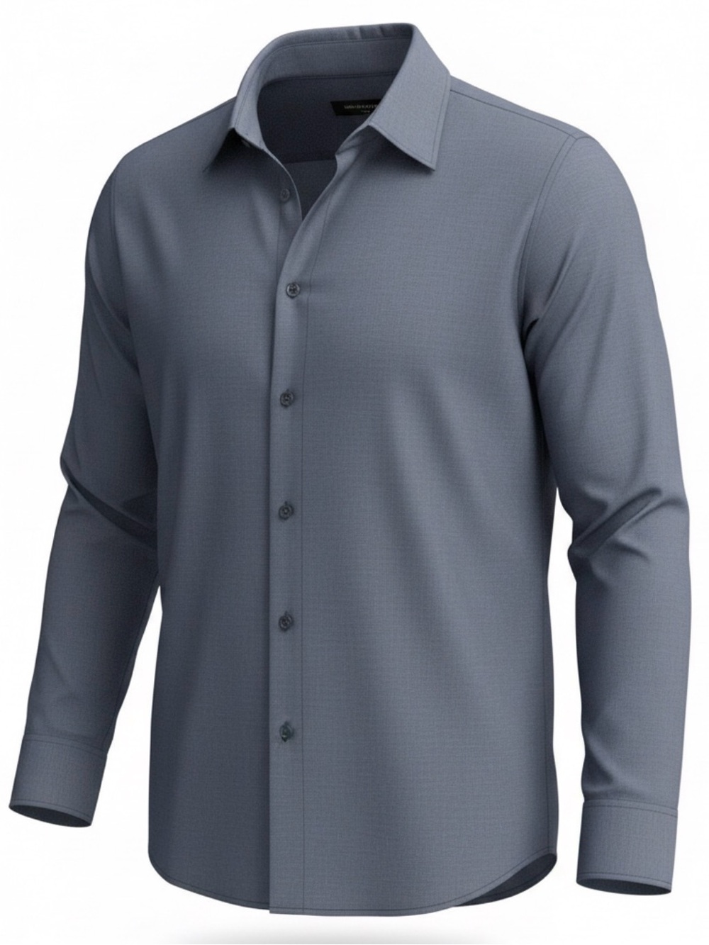 John Varvatos Men's Slate Blue Dress Shirt